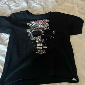 Skull baby tee